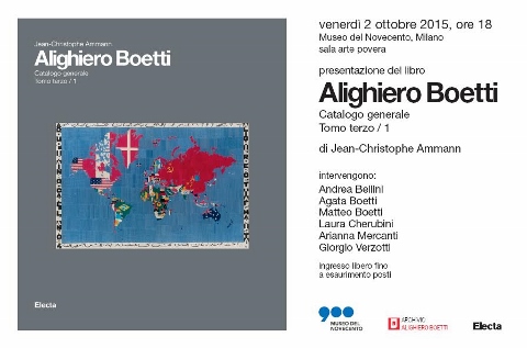 Alighiero Boetti – Catalogo generale